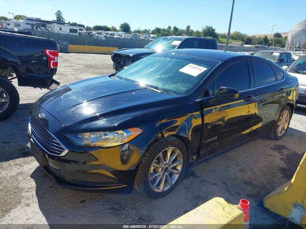 3FA6P0UU3HR196651 2017 FORD FUSION HYBRID photo no. 2
