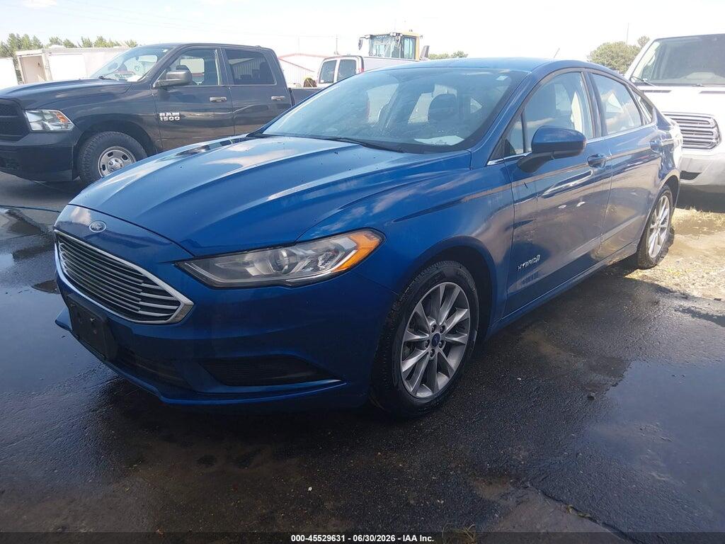 3FA6P0UU1HR360799 2017 FORD FUSION HYBRID photo no. 2