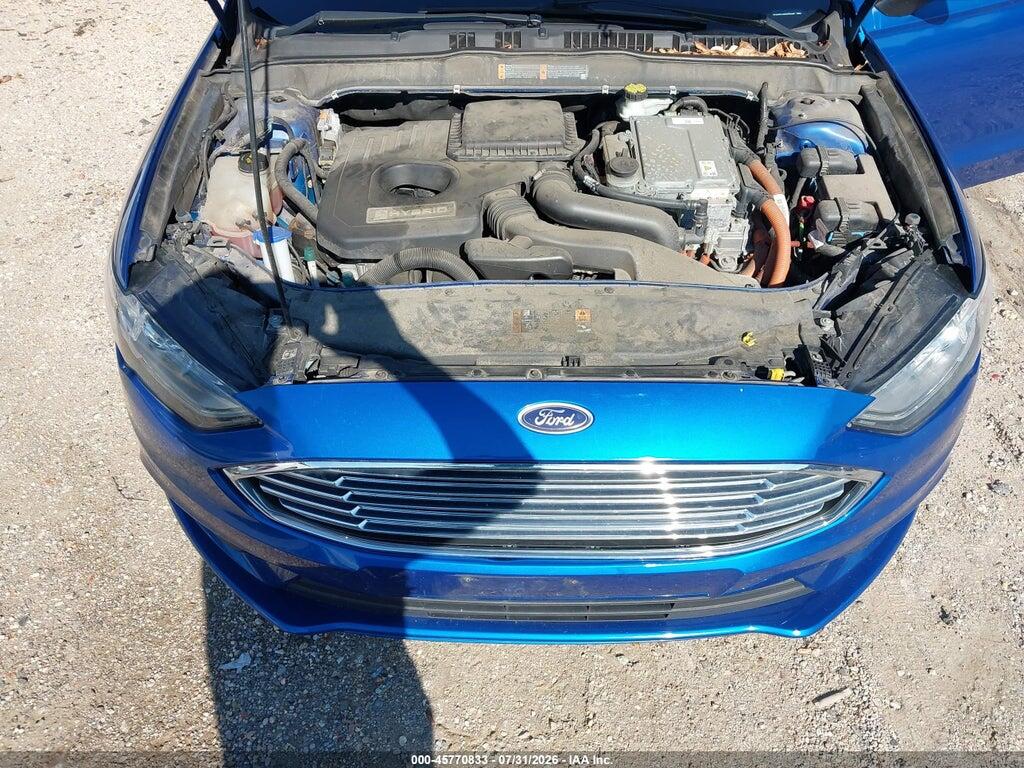 3FA6P0LU8HR250446 2017 FORD FUSION HYBRID photo no. 10