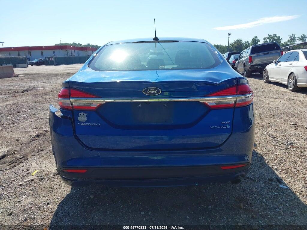3FA6P0LU8HR250446 2017 FORD FUSION HYBRID photo no. 6