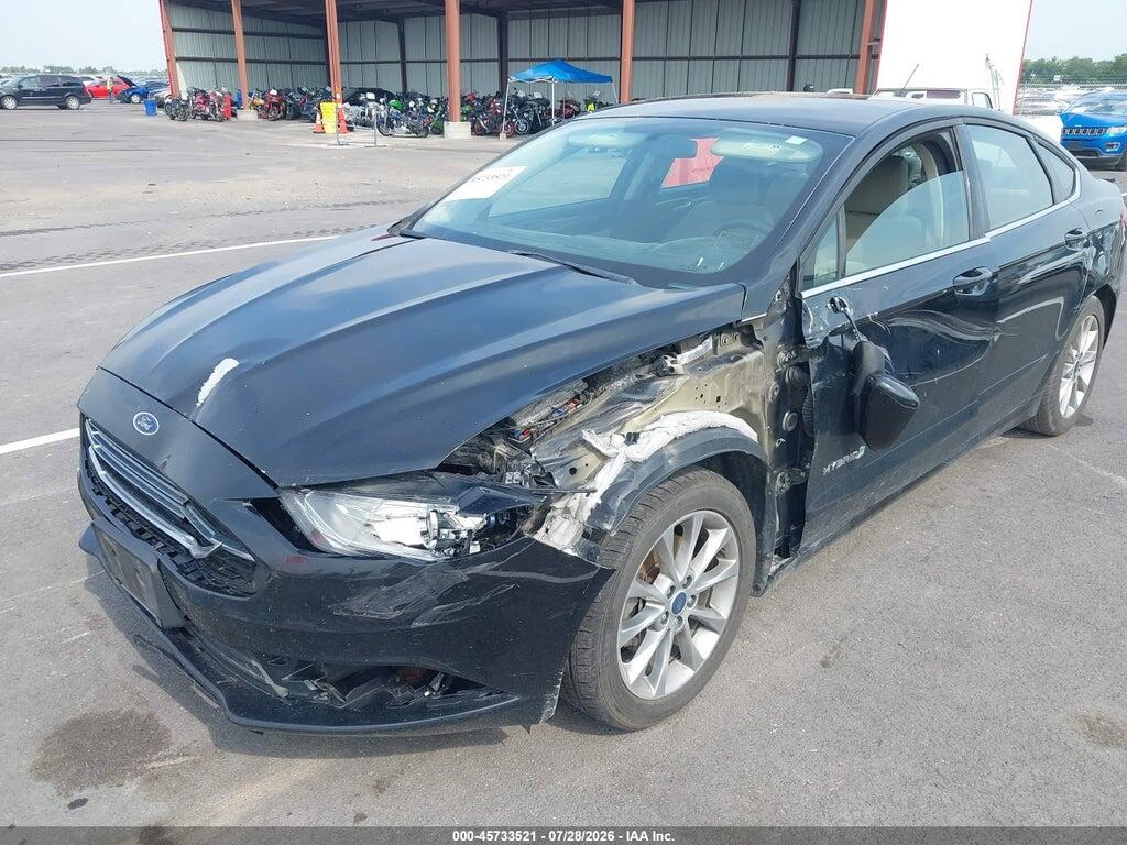 3FA6P0UU5HR132885 2017 FORD FUSION HYBRID photo no. 2