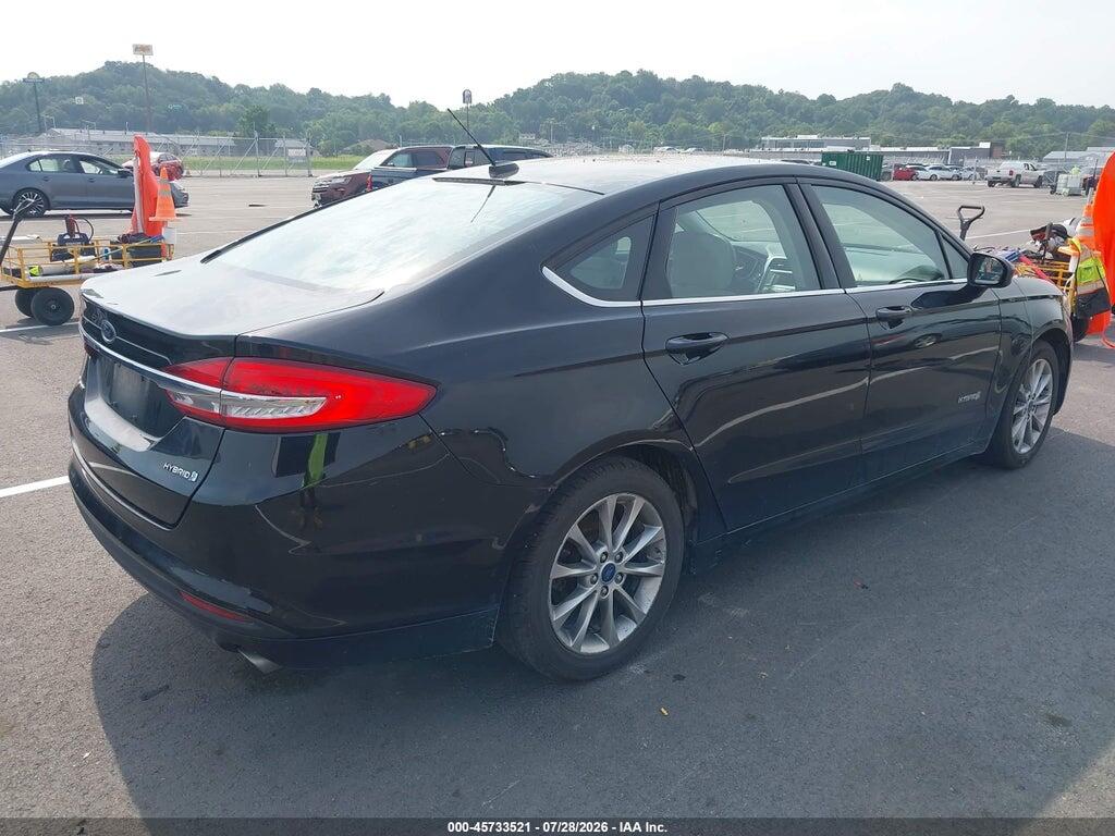 3FA6P0UU5HR132885 2017 FORD FUSION HYBRID photo no. 4
