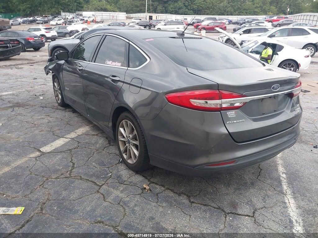 3FA6P0LU1HR157834 2017 FORD FUSION HYBRID photo no. 3