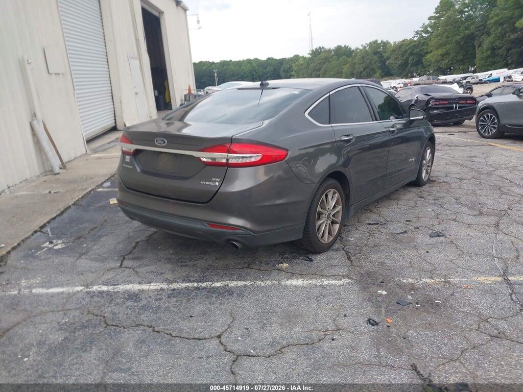 3FA6P0LU1HR157834 2017 FORD FUSION HYBRID photo no. 4