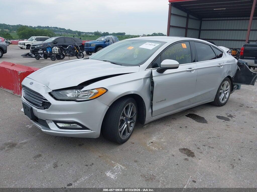 3FA6P0LU4HR182114 2017 FORD FUSION HYBRID photo no. 2