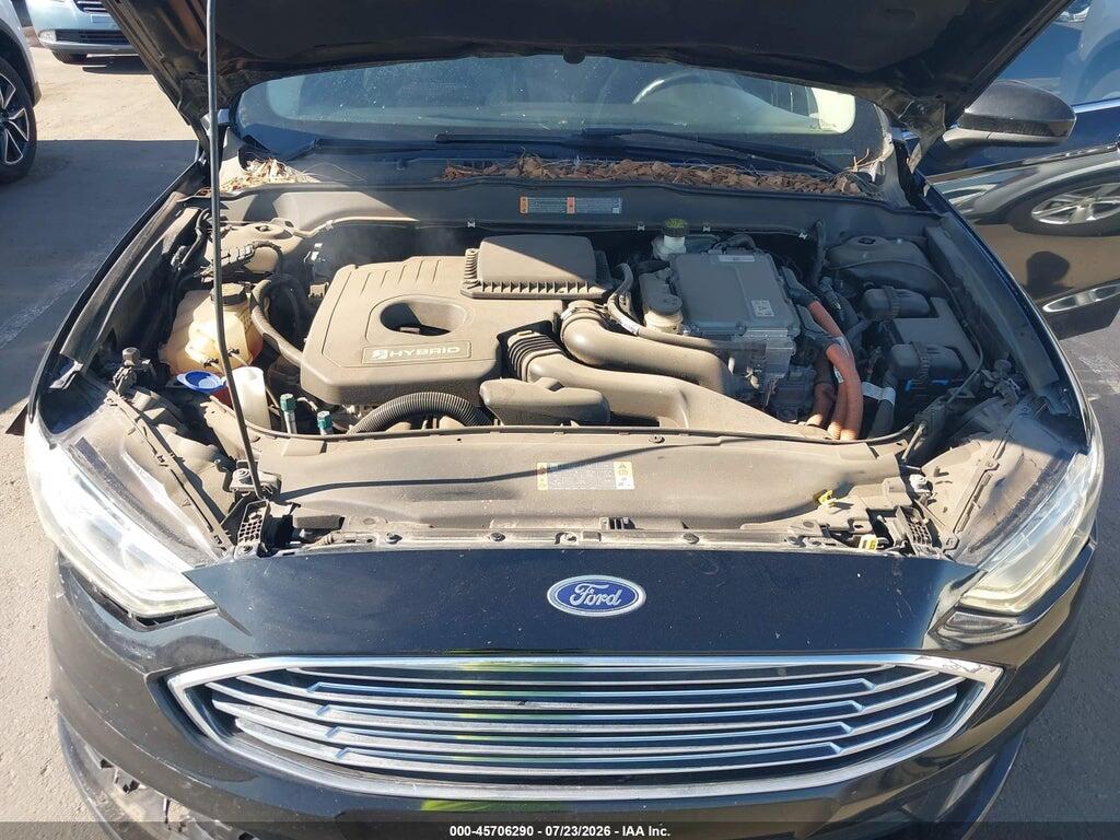 3FA6P0LU0HR266060 2017 FORD FUSION HYBRID photo no. 10