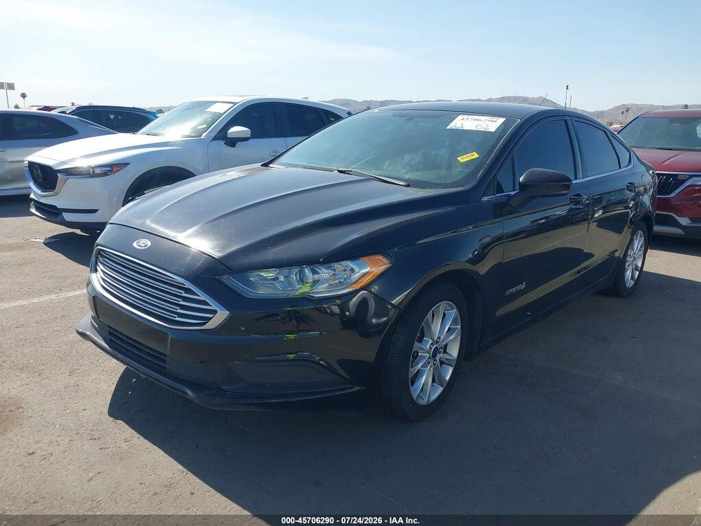 3FA6P0LU0HR266060 2017 FORD FUSION HYBRID photo no. 2
