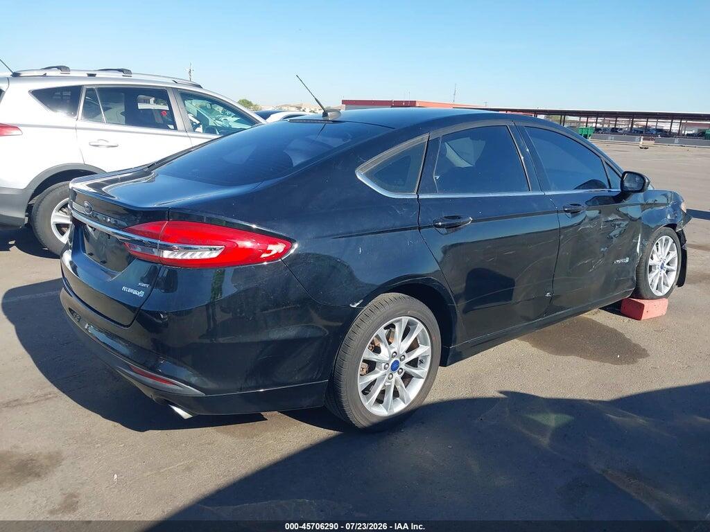 3FA6P0LU0HR266060 2017 FORD FUSION HYBRID photo no. 4