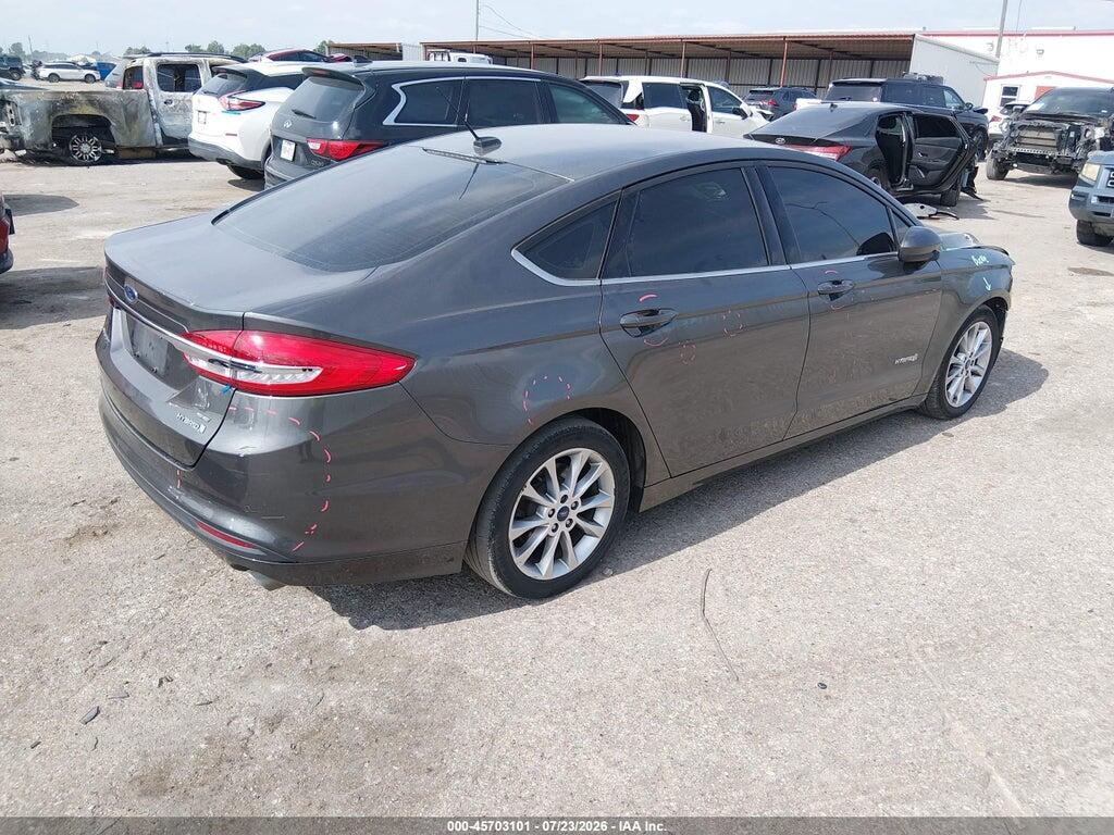 3FA6P0LU4HR368123 2017 FORD FUSION HYBRID photo no. 4