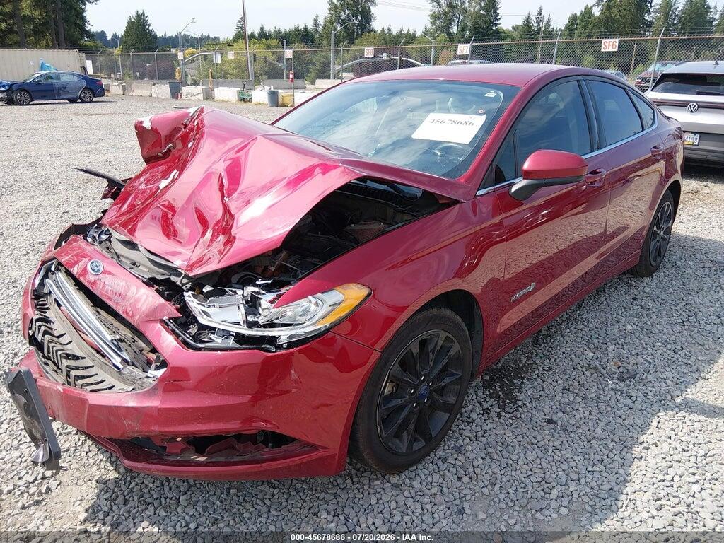 3FA6P0LU2HR326968 2017 FORD FUSION HYBRID photo no. 2