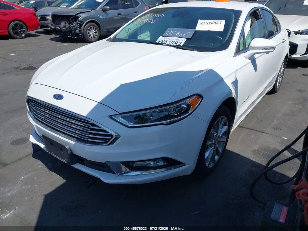 3FA6P0LU0HR409301 2017 FORD FUSION HYBRID photo no. 2