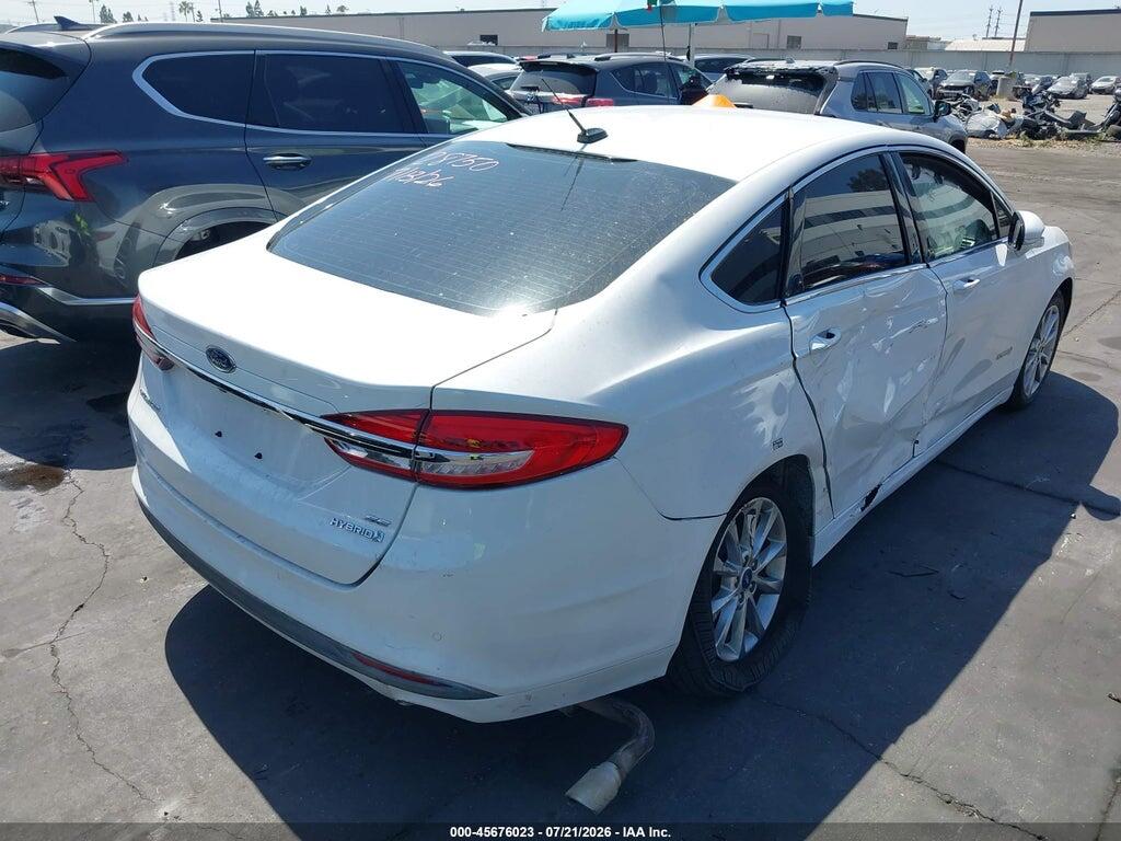 3FA6P0LU0HR409301 2017 FORD FUSION HYBRID photo no. 4