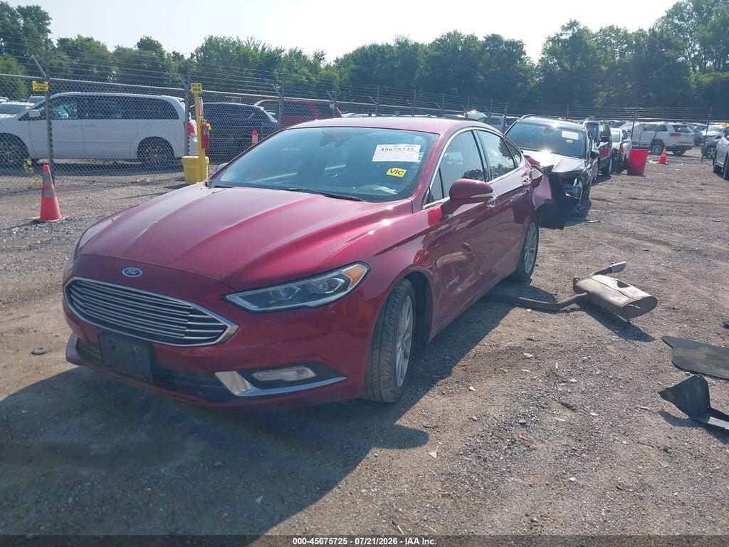3FA6P0LU1HR398437 2017 FORD FUSION HYBRID photo no. 2