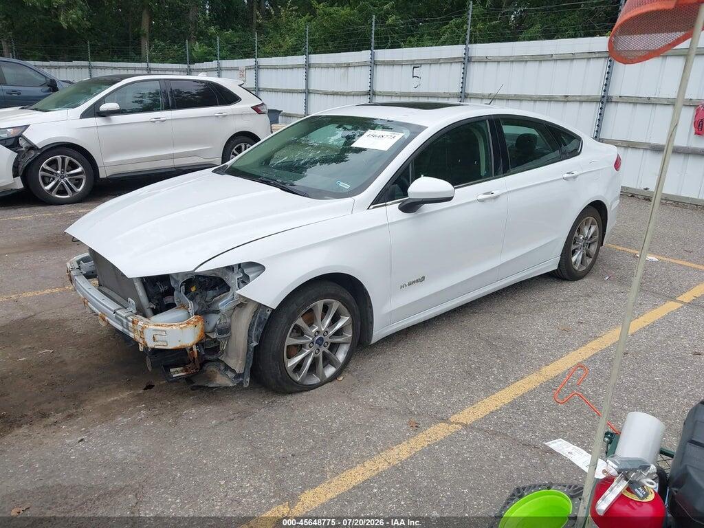 3FA6P0LU0HR315841 2017 FORD FUSION HYBRID photo no. 2