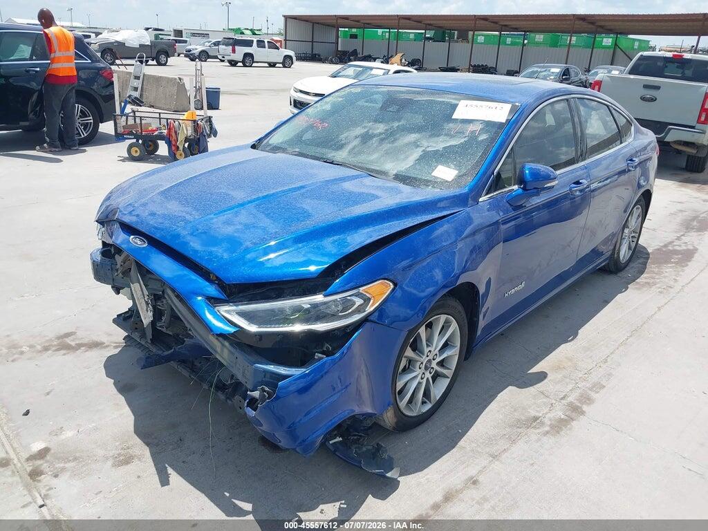 3FA6P0LU9HR167463 2017 FORD FUSION HYBRID photo no. 2