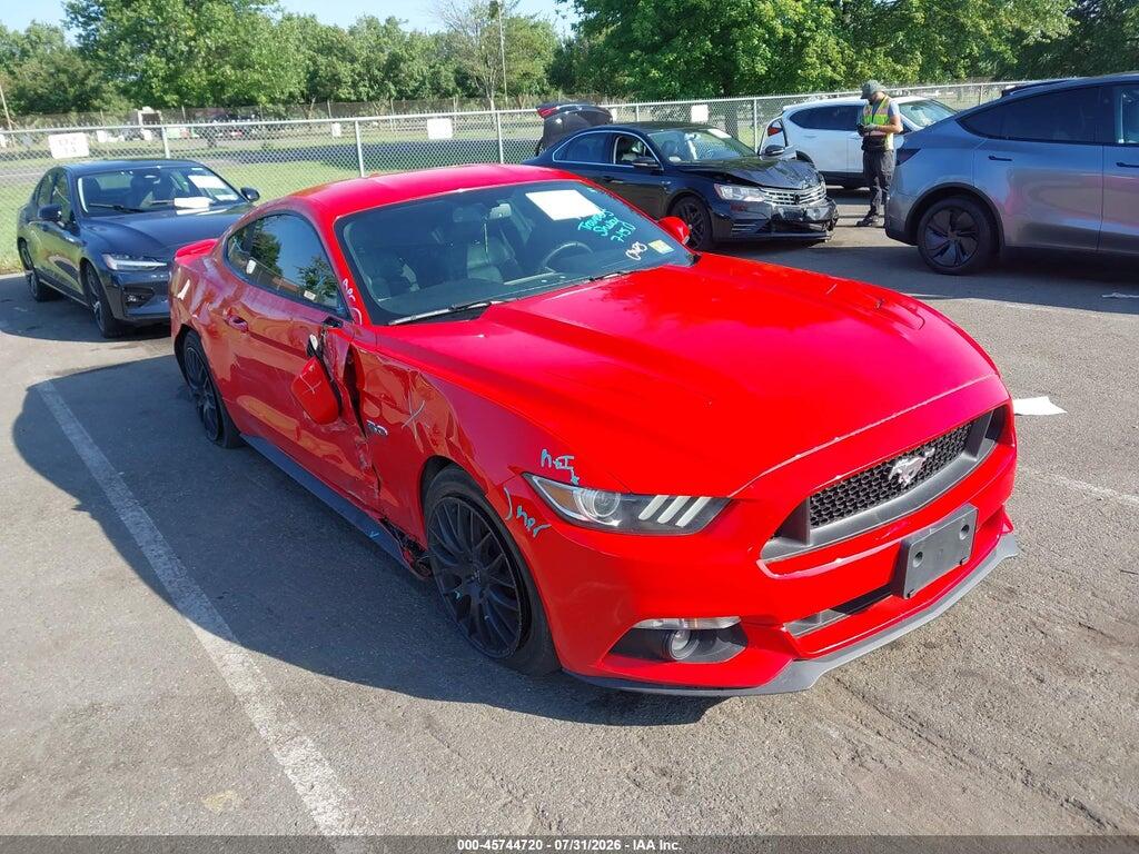 1FA6P8CF0H5255322 2017 FORD MUSTANG photo no. 1