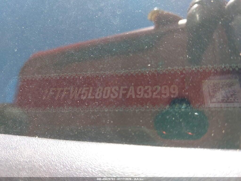 1FTFW5L80SFA93299 2025 FORD F-150 photo no. 9