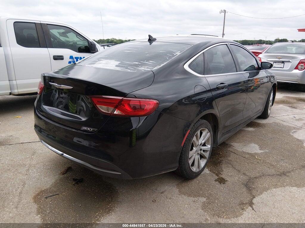 1C3CCCAB8FN614980 2015 CHRYSLER 200 photo no. 4