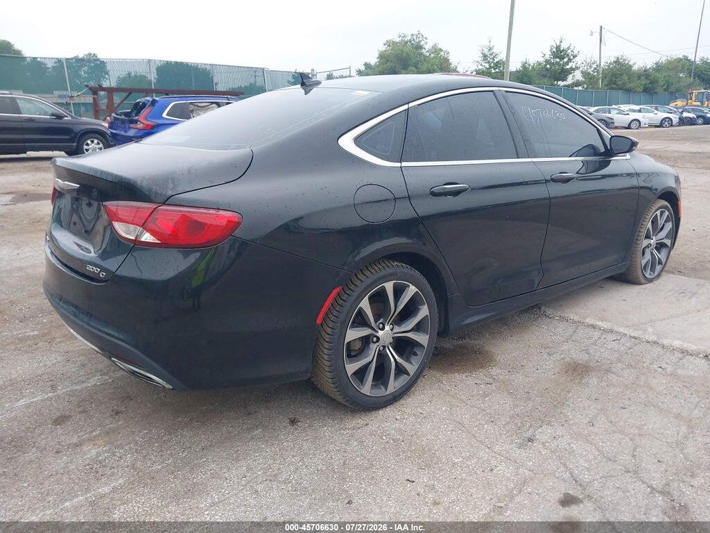 1C3CCCEG8FN606576 2015 CHRYSLER 200 photo no. 4