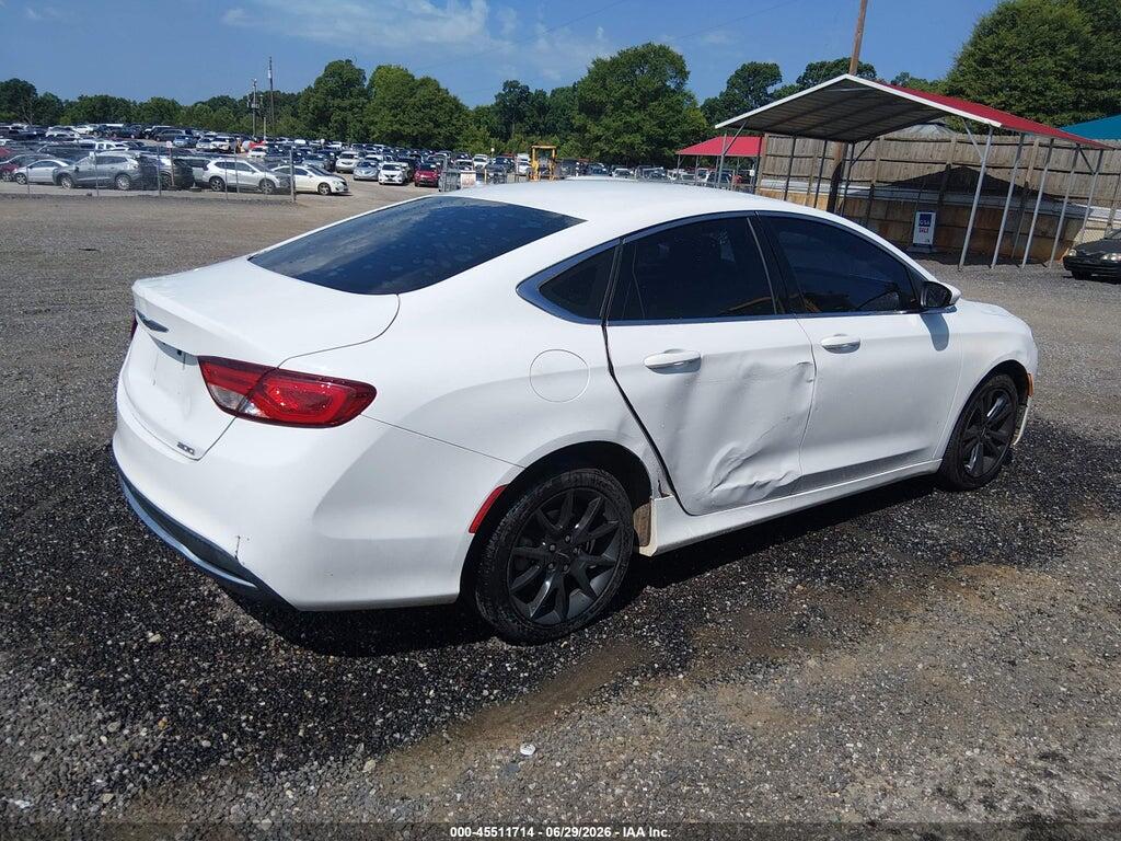 1C3CCCAB4FN693516 2015 CHRYSLER 200 photo no. 4
