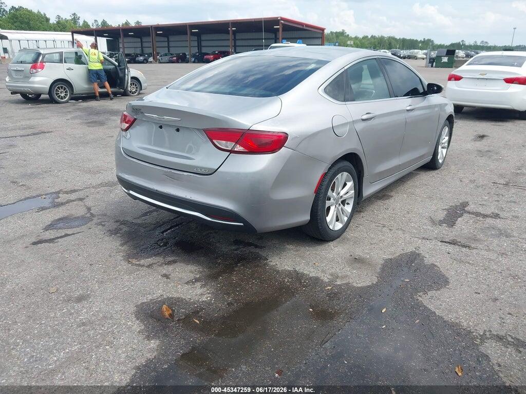 1C3CCCAB7FN678315 2015 CHRYSLER 200 photo no. 4