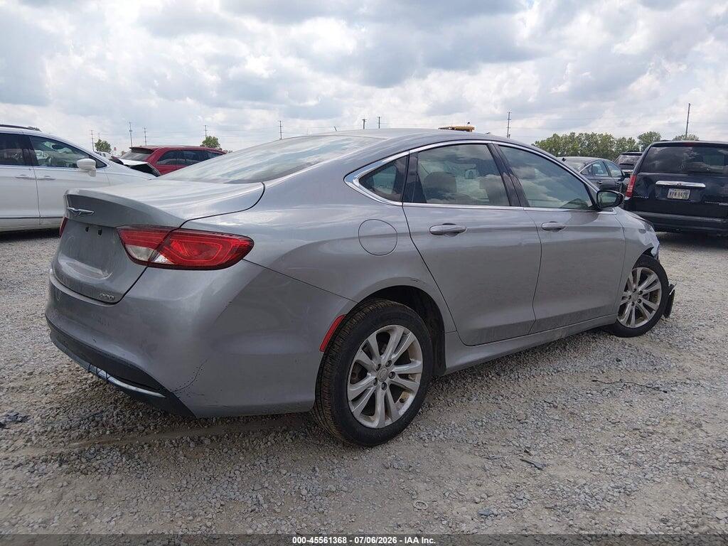 1C3CCCAB2FN593477 2015 CHRYSLER 200 photo no. 4