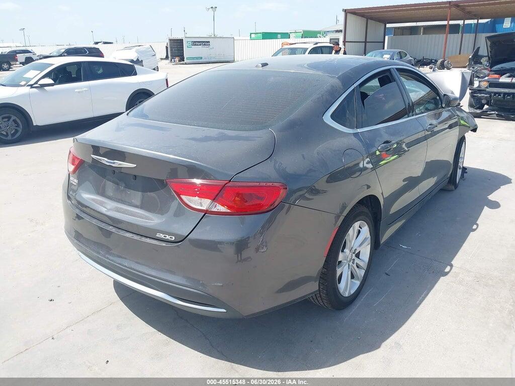 1C3CCCAB7FN561902 2015 CHRYSLER 200 photo no. 4