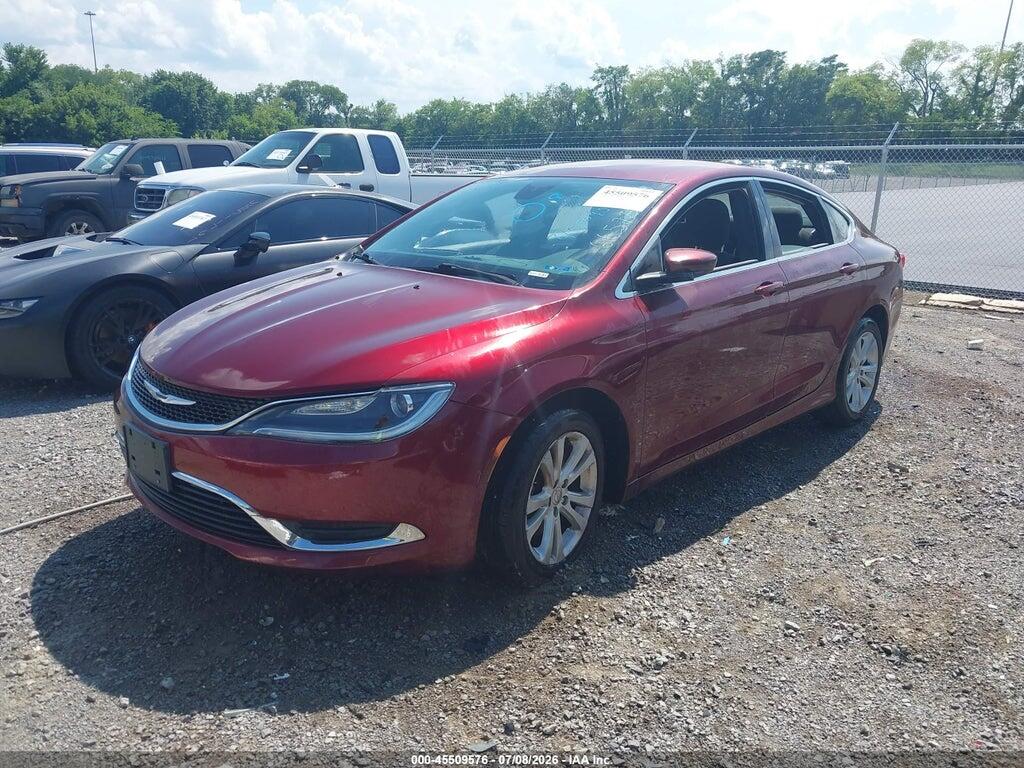 1C3CCCAB2FN665729 2015 CHRYSLER 200 photo no. 2