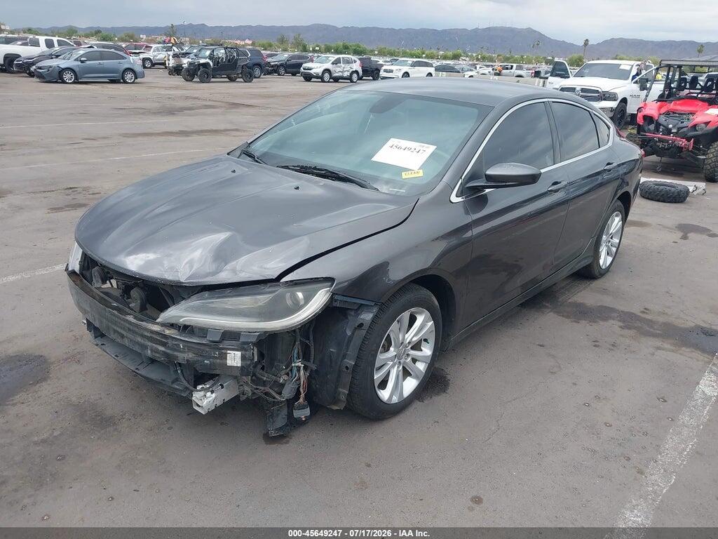 1C3CCCABXFN748440 2015 CHRYSLER 200 photo no. 2