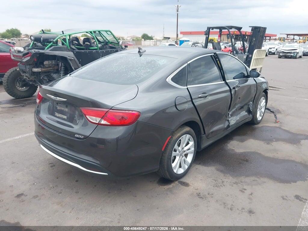 1C3CCCABXFN748440 2015 CHRYSLER 200 photo no. 4