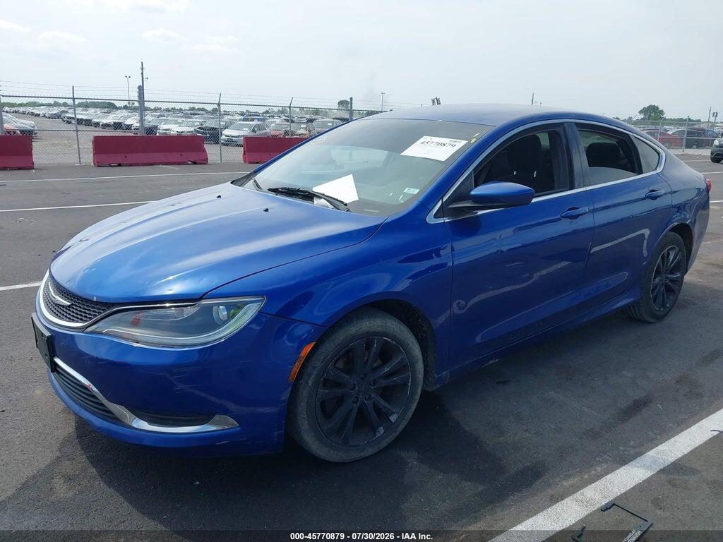1C3CCCAB2FN533442 2015 CHRYSLER 200 photo no. 2