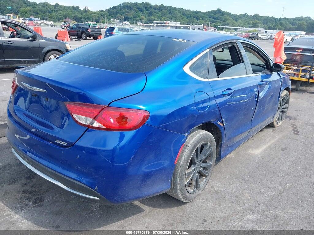 1C3CCCAB2FN533442 2015 CHRYSLER 200 photo no. 4