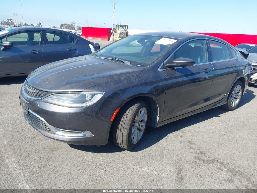 1C3CCCAB1FN726164 2015 CHRYSLER 200 photo no. 2