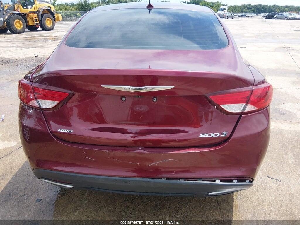 1C3CCCDG7FN523528 2015 CHRYSLER 200 photo no. 6