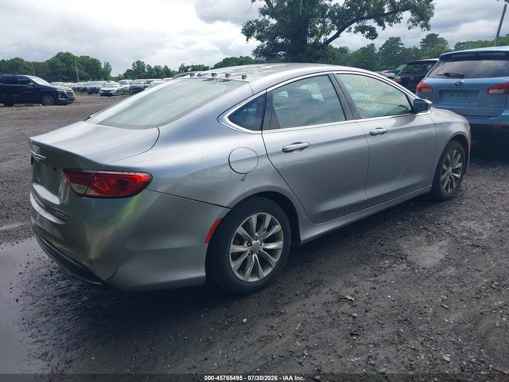1C3CCCCB8FN643523 2015 CHRYSLER 200 photo no. 4