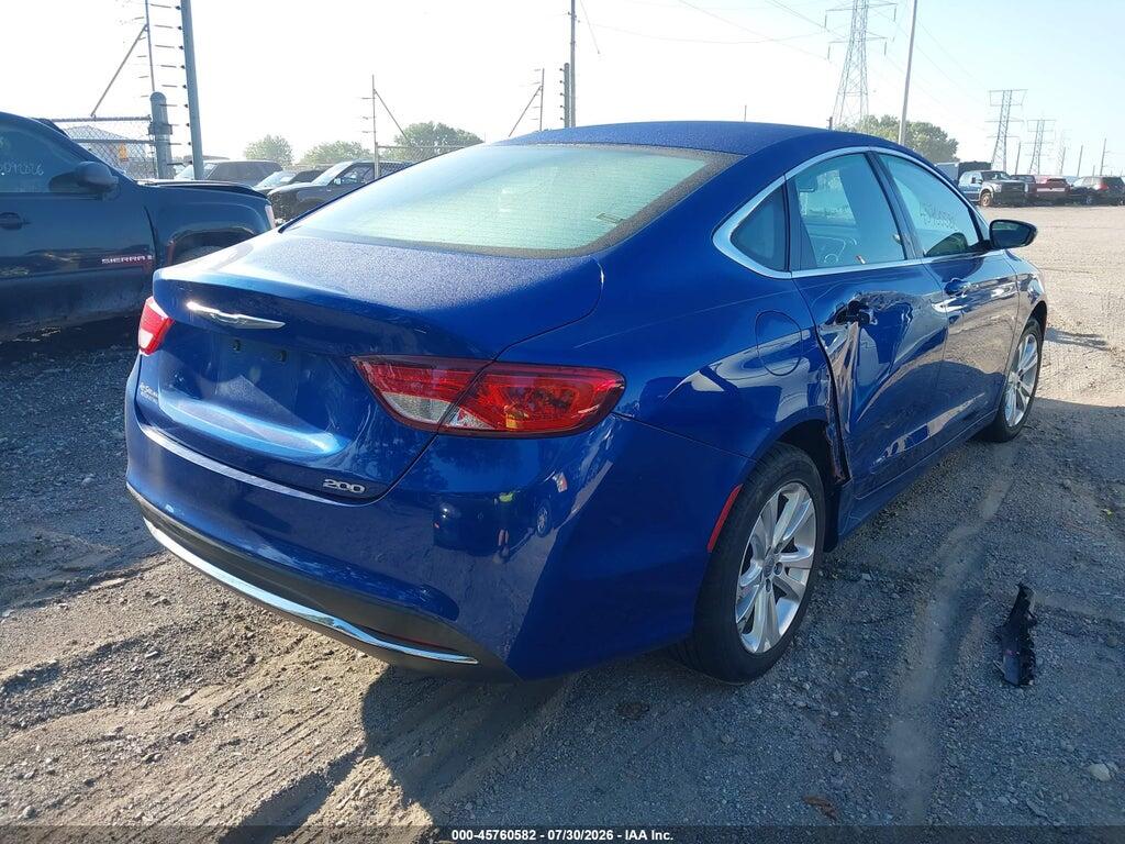 1C3CCCAB0FN662117 2015 CHRYSLER 200 photo no. 4