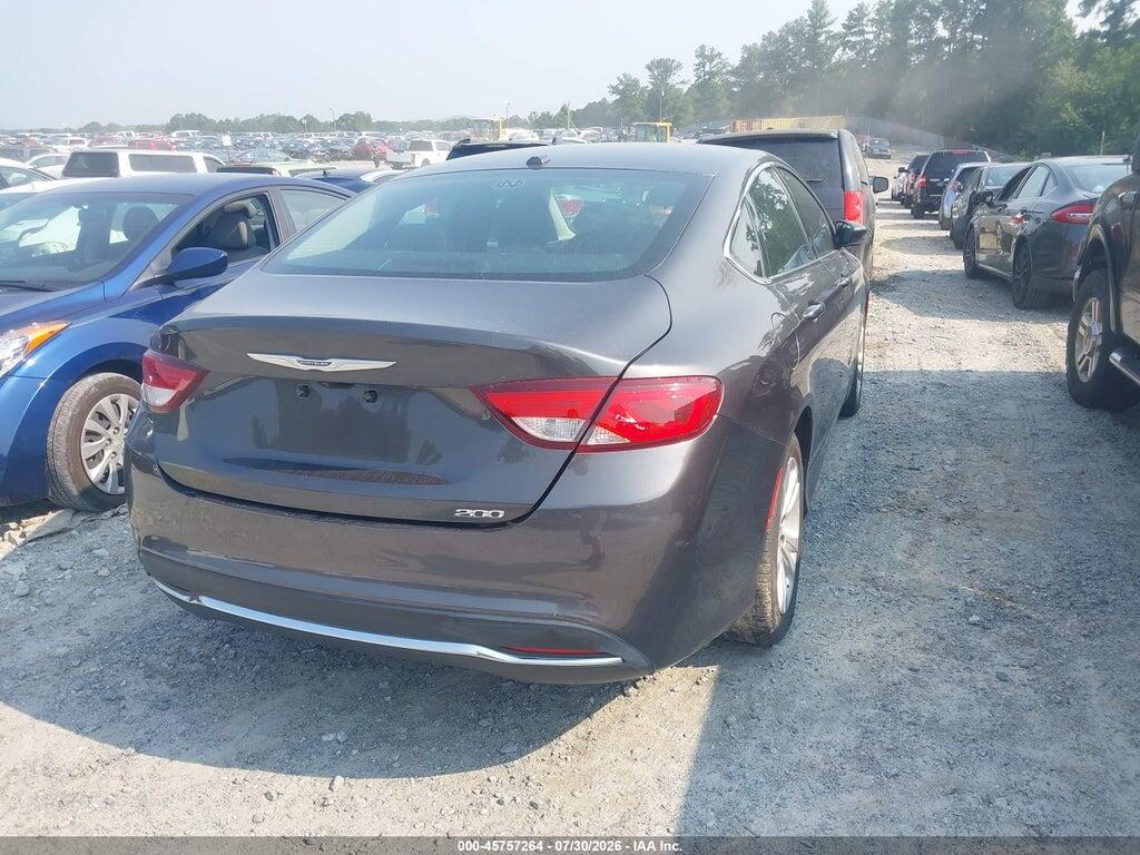 1C3CCCABXFN539151 2015 CHRYSLER 200 photo no. 4