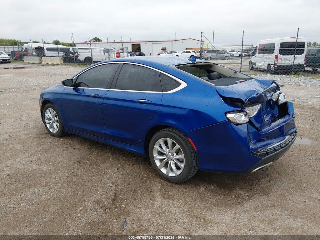 1C3CCCCG0FN510136 2015 CHRYSLER 200 photo no. 3