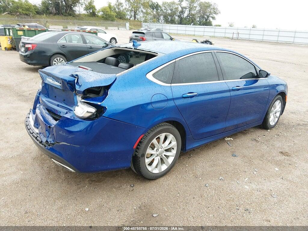 1C3CCCCG0FN510136 2015 CHRYSLER 200 photo no. 4