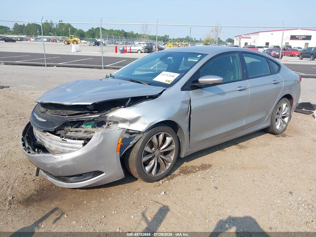1C3CCCBB4FN629376 2015 CHRYSLER 200 photo no. 2