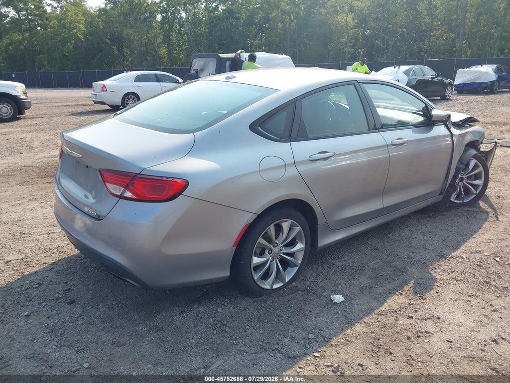 1C3CCCBB4FN629376 2015 CHRYSLER 200 photo no. 4