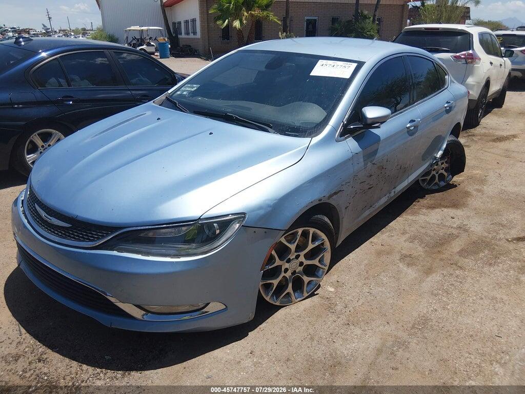 1C3CCCEG3FN648637 2015 CHRYSLER 200 photo no. 2