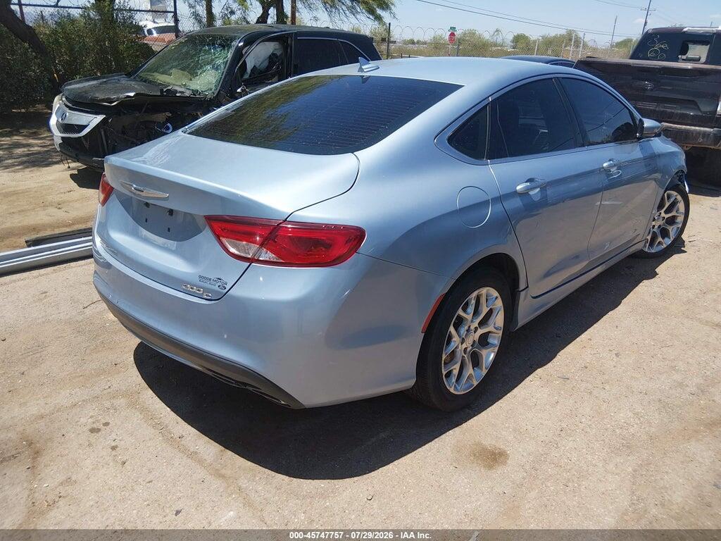 1C3CCCEG3FN648637 2015 CHRYSLER 200 photo no. 4