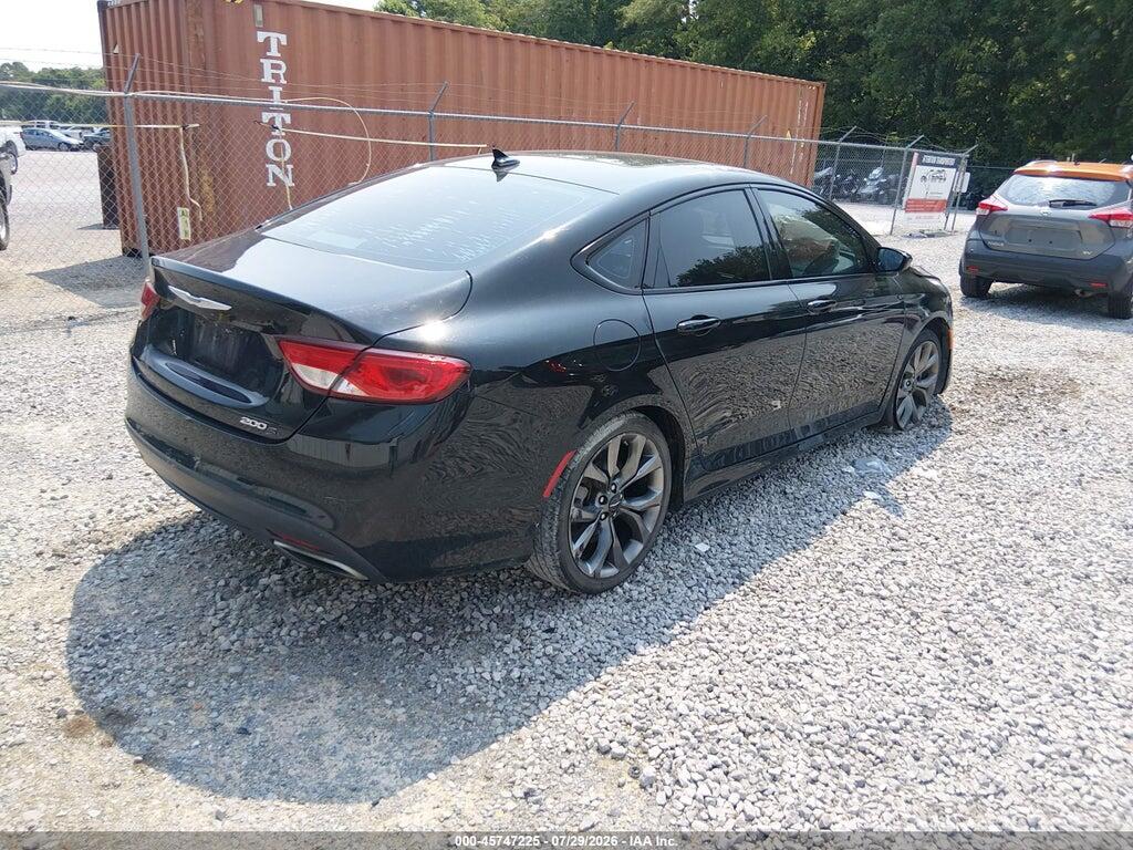 1C3CCCBB7FN555161 2015 CHRYSLER 200 photo no. 4