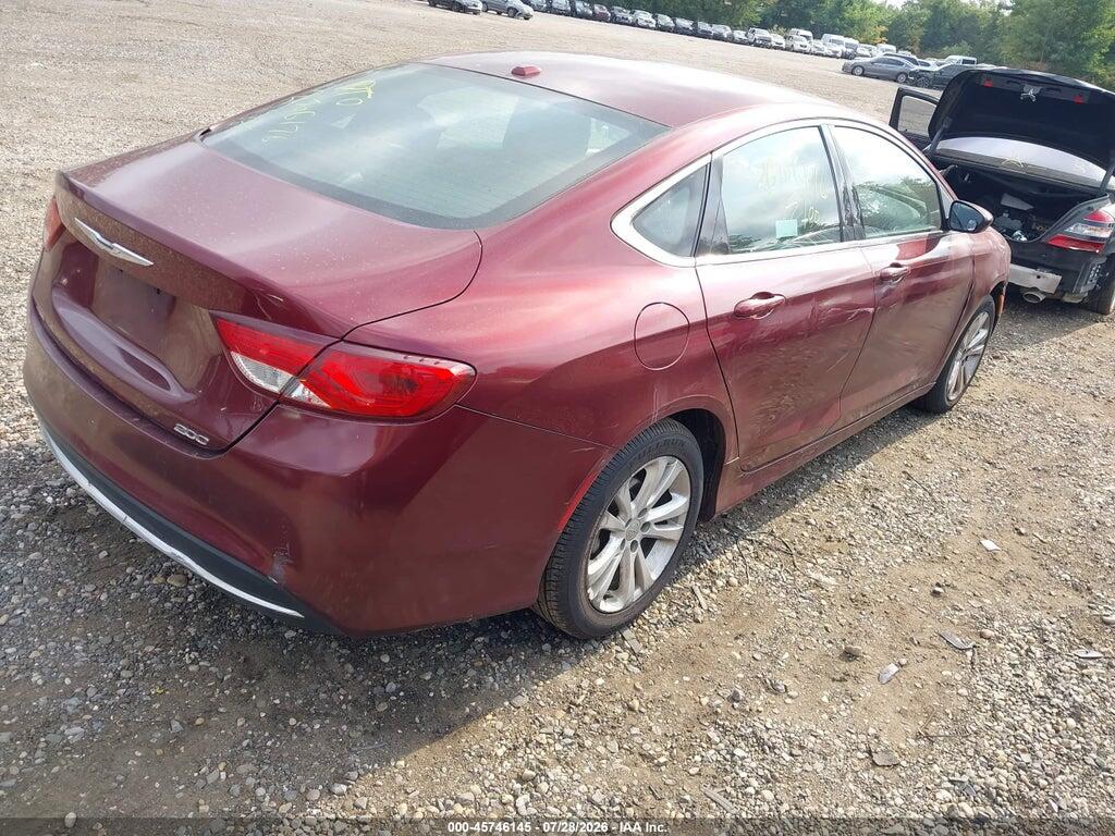 1C3CCCAB2FN658487 2015 CHRYSLER 200 photo no. 4