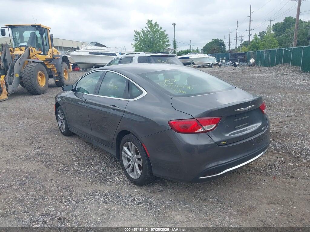 1C3CCCAB3FN575523 2015 CHRYSLER 200 photo no. 3