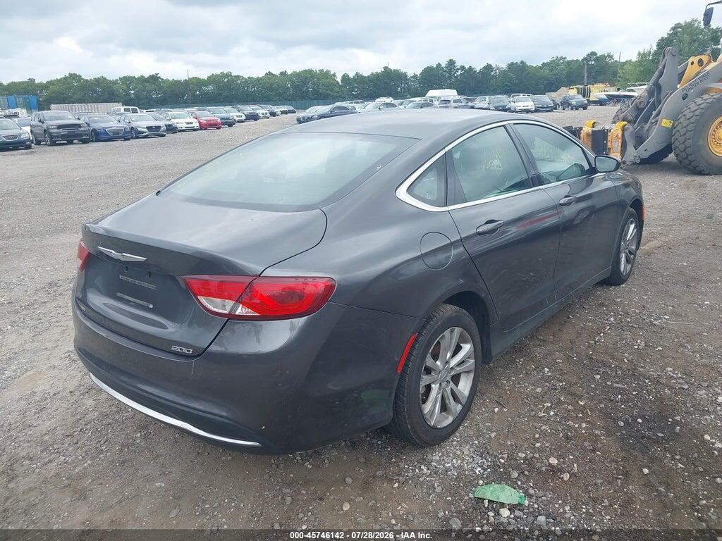 1C3CCCAB3FN575523 2015 CHRYSLER 200 photo no. 4
