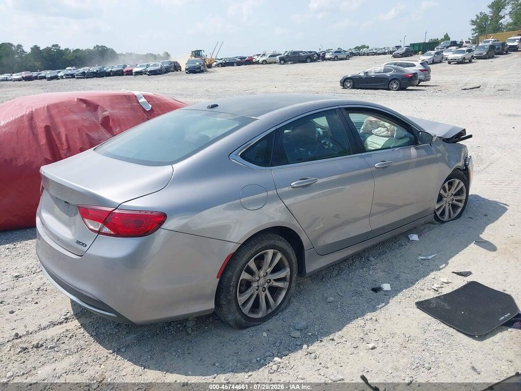 1C3CCCAB5FN617383 2015 CHRYSLER 200 photo no. 4