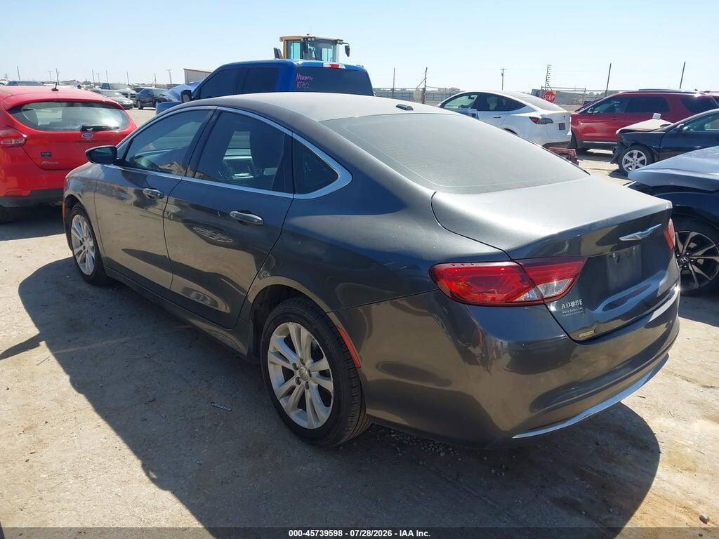 1C3CCCAB9FN612946 2015 CHRYSLER 200 photo no. 3