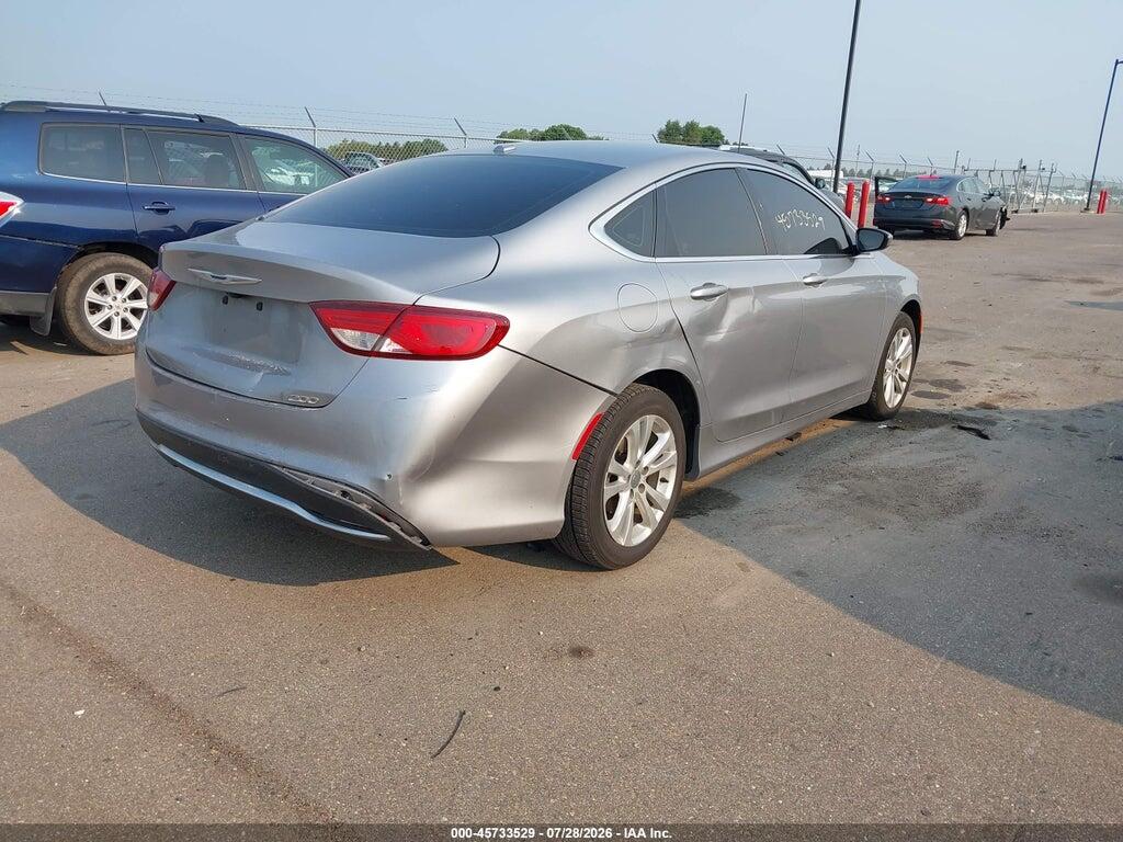 1C3CCCAB7FN617305 2015 CHRYSLER 200 photo no. 4